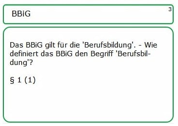 Mit Hilfe der AEVO-Lernkartei erleichtern Sie sich die Vorbereitung auf Ihren AdA-Schein.