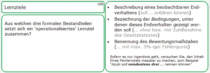 Lernziele Richtig Formulieren Für Ihre Unterweisung In Der AEVO-Prüfung